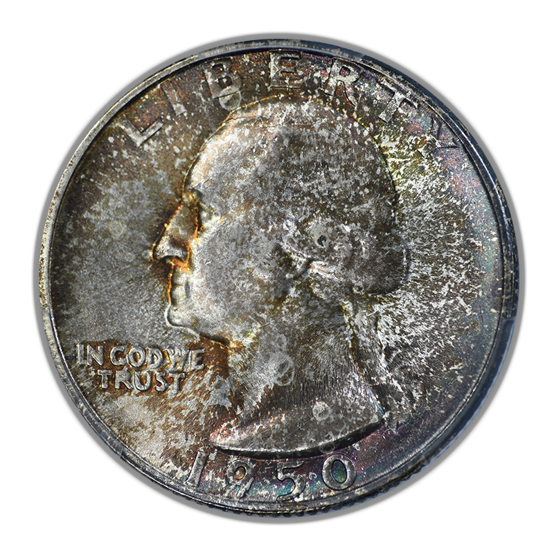 1950-S/D Washington Quarter 25C PCGS MS66 CAC