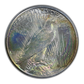 1923-S Peace Dollar $1 PCGS MS63 - RAINBOW TONED!