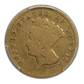 1857-S Indian Princess Gold Three Dollar Piece $3 PCGS G06