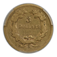 1857-S Indian Princess Gold Three Dollar Piece $3 PCGS G06