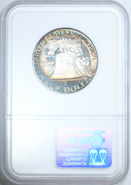 1954 Proof Franklin Half Dollar 50C NGC PF67 - TONED!