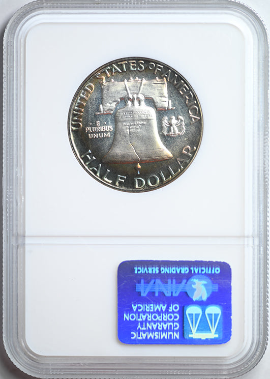 1954 Proof Franklin Half Dollar 50C NGC PF67 - TONED!