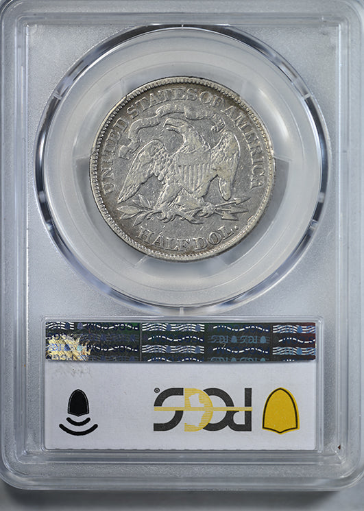 1877 Liberty Seated Half Dollar 50C PCGS F15 - TONED!