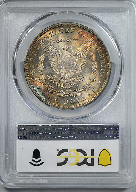 1879 Morgan Dollar $1 PCGS MS65 - TONED!