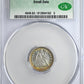 1856 Liberty Seated Dime 10C CAC MS63 - Small Date Obverse Slab