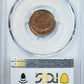 1887 Indian Head Cent 1C PCGS MS64BN CAC - TONED!