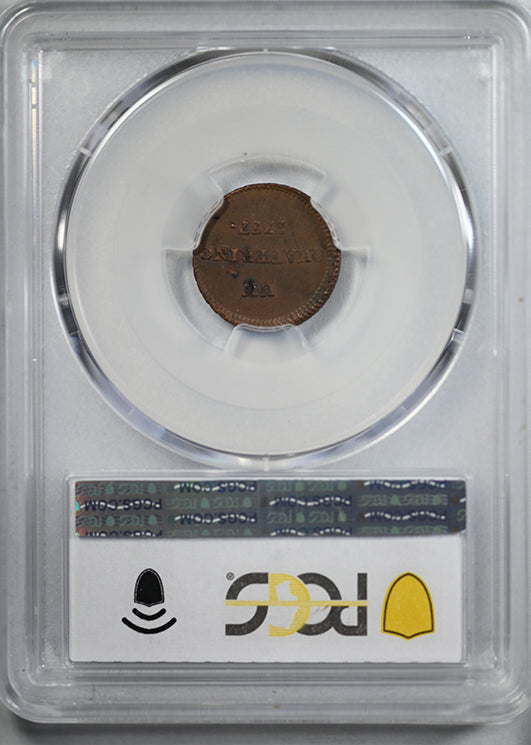 1777 Italy-Milan Quattrino PCGS AU55