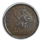 1723 Hibernia Colonial Half Penny 1/2P PCGS AU50 - TONED!