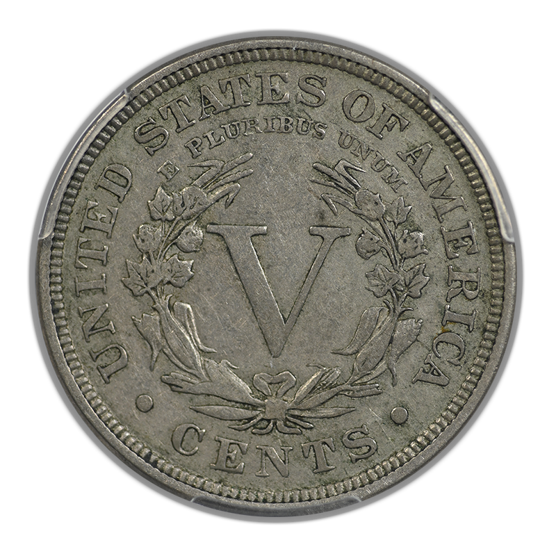 1884 Liberty V-Nickel 5C PCGS XF45