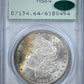 1882-CC Morgan Dollar $1 PCGS Rattler MS64 CAC - TONED!