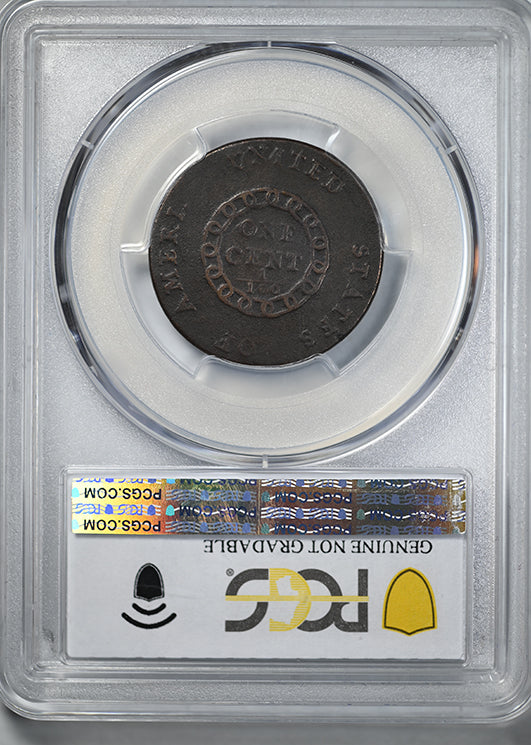 1793 Chain Flowing Hair Large Cent 1C PCGS Genuine VG Detail - Chain, AMERI.