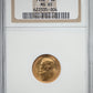 1902 Gold Russia 5R Roubles NGC MS65