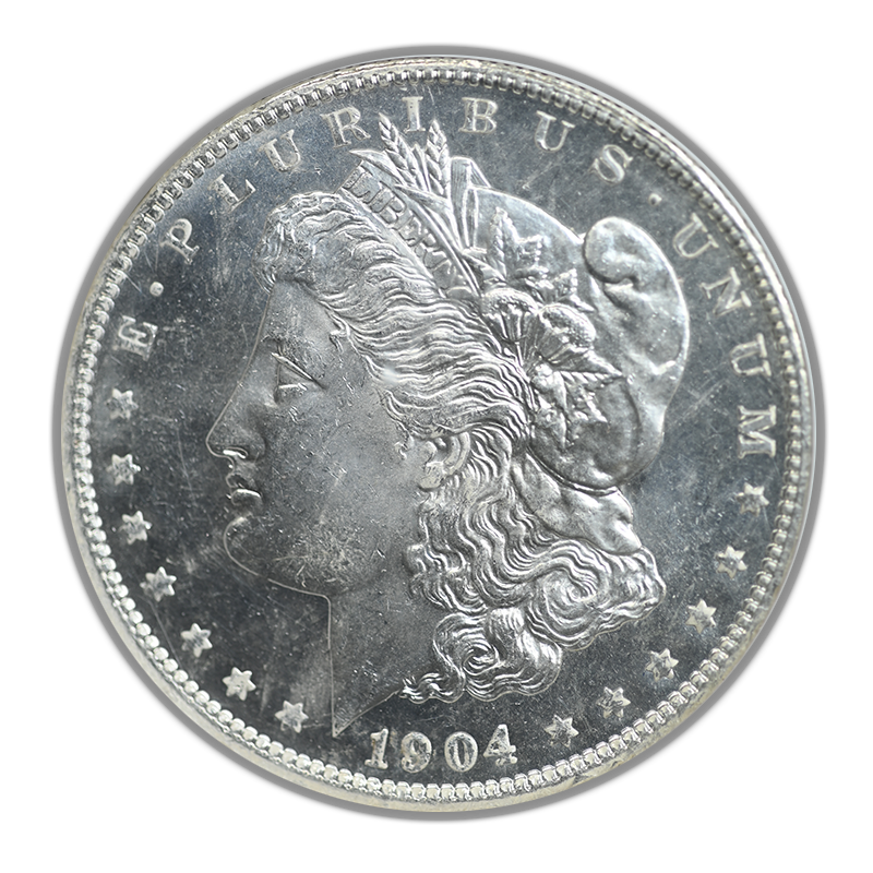 1904-O Morgan Dollar $1 NGC MS64DMPL Obverse