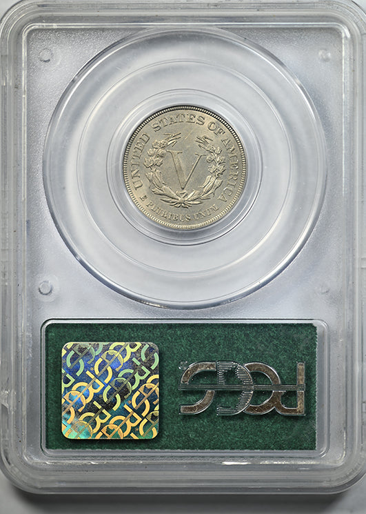 1883 Liberty V-Nickel 5C PCGS MS62 OGH - No Cents