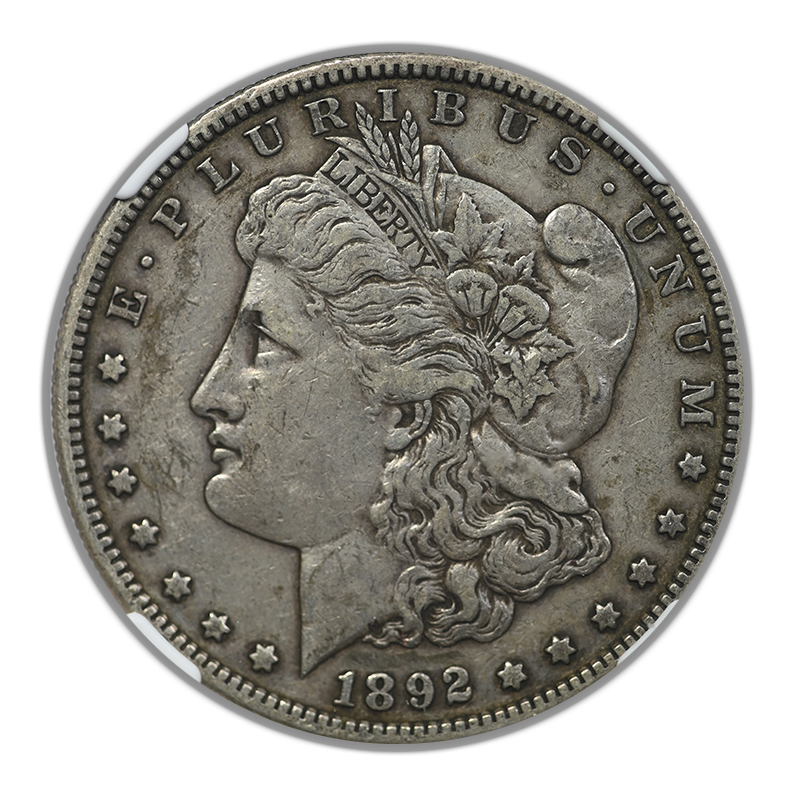 1892-S Morgan Dollar $1 NGC XF45 Obverse