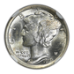 1919 Mercury Dime 10C NGC MS64