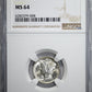 1919 Mercury Dime 10C NGC MS64