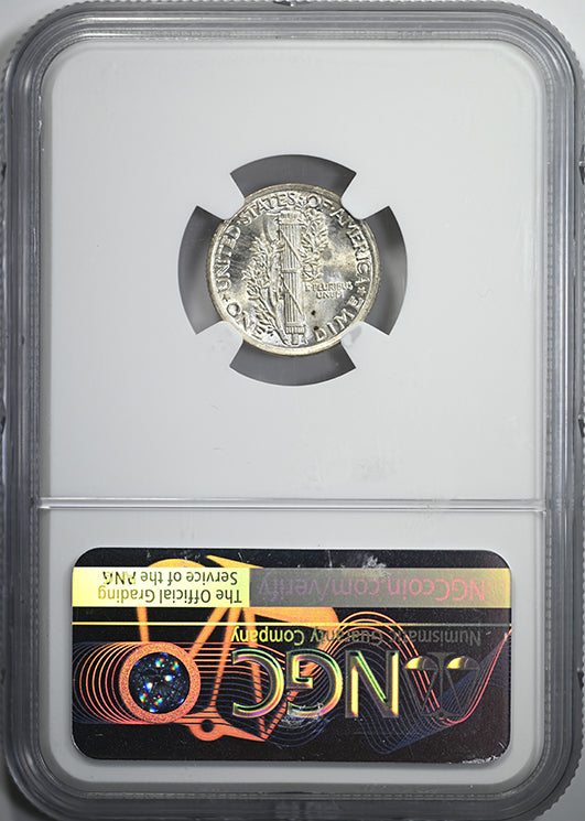 1919 Mercury Dime 10C NGC MS64