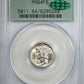 1938 Mercury Dime 10C PCGS MS64FB CAC OGH - Full Bands