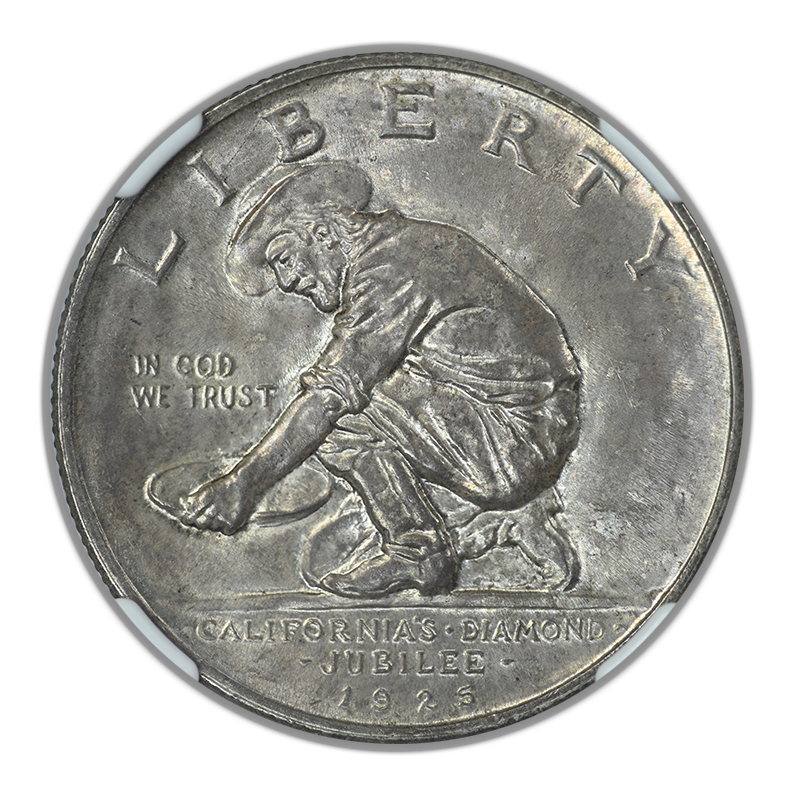 1925-S California Jubilee Classic Commemorative Half Dollar 50C NGC MS65