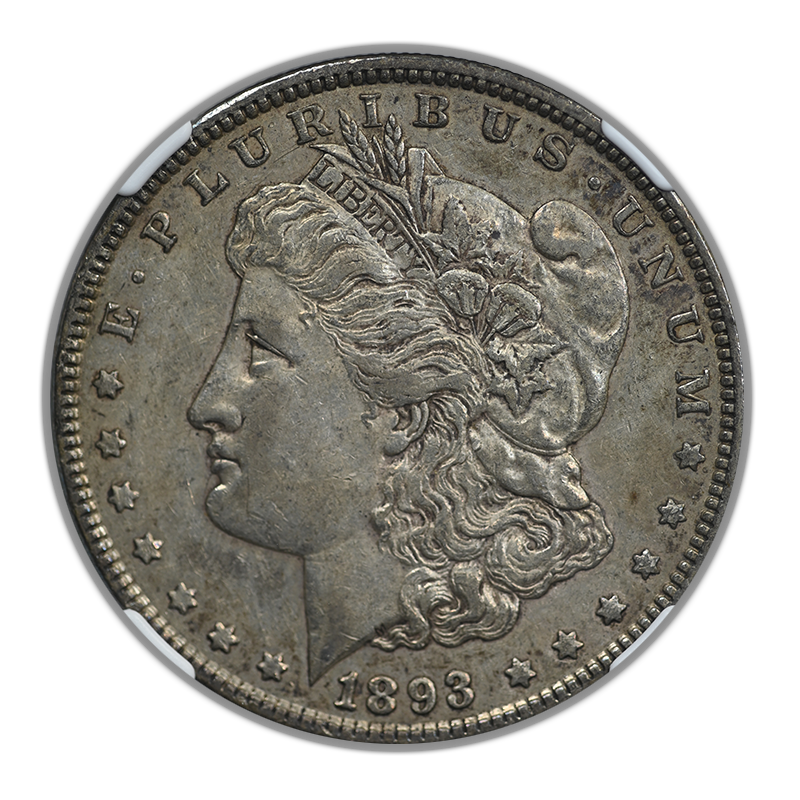 1893 Morgan Dollar $1 NGC XF45