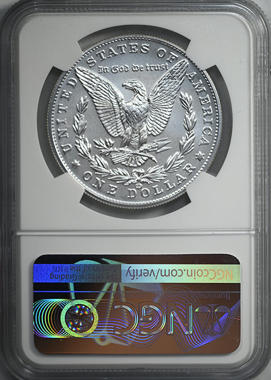 2021-CC Morgan Dollar $1 NGC MS70 - Carson City Privy Mark First Day of Issue - 100th Anniversary