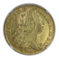 1758 B Brazil Gold 6400R Reis NGC AU58
