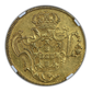 1758 B Brazil Gold 6400R Reis NGC AU58