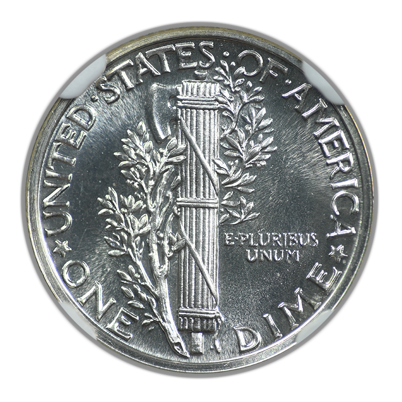 1942 Proof Mercury Dime 10C NGC PF68