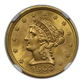 1906 Liberty Head Gold Quarter Eagle $2.50 NGC MS65 CAC Obverse