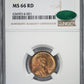 1909 VDB Lincoln Wheat Cent 1C NGC MS66RD CAC