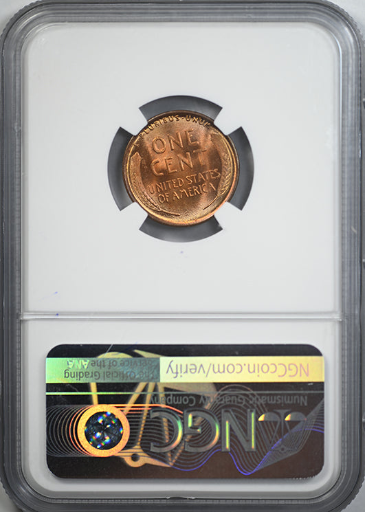 1909 VDB Lincoln Wheat Cent 1C NGC MS66RD CAC