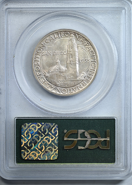 1935-S San Diego Classic Commemorative Half Dollar 50C PCGS MS65 OGH