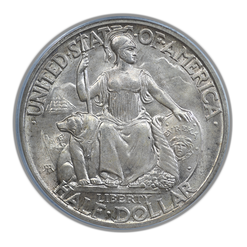 1935-S San Diego Classic Commemorative Half Dollar 50C PCGS MS65 OGH