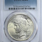 1935 Peace Dollar $1 PCGS MS64