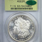 1880-S Morgan Dollar $1 PCGS MS63PL CAC OGH - Prooflike