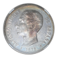 1875(75) DEM Spain 5P Pesetas NGC AU55 - TONED!