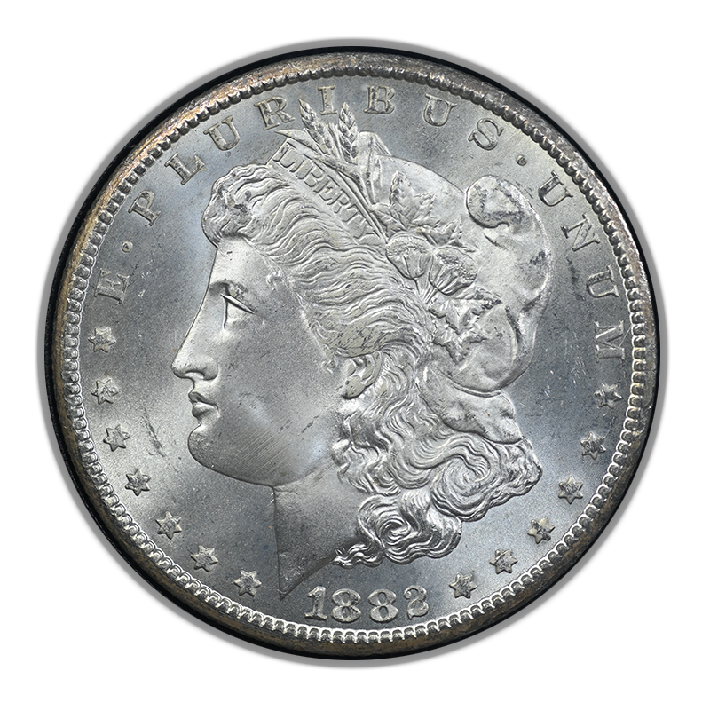 1882-CC GSA Morgan Dollar $1 NGC MS66 Obverse