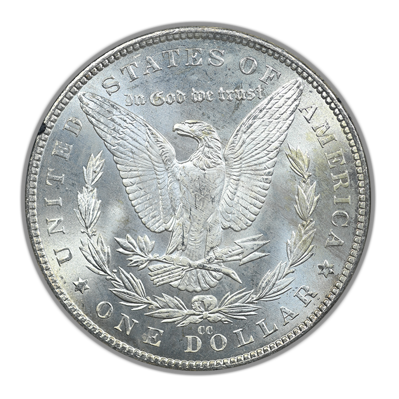 1882-CC GSA Morgan Dollar $1 NGC MS66 Reverse