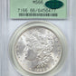 1886 Morgan Dollar $1 PCGS MS66 CAC OGH