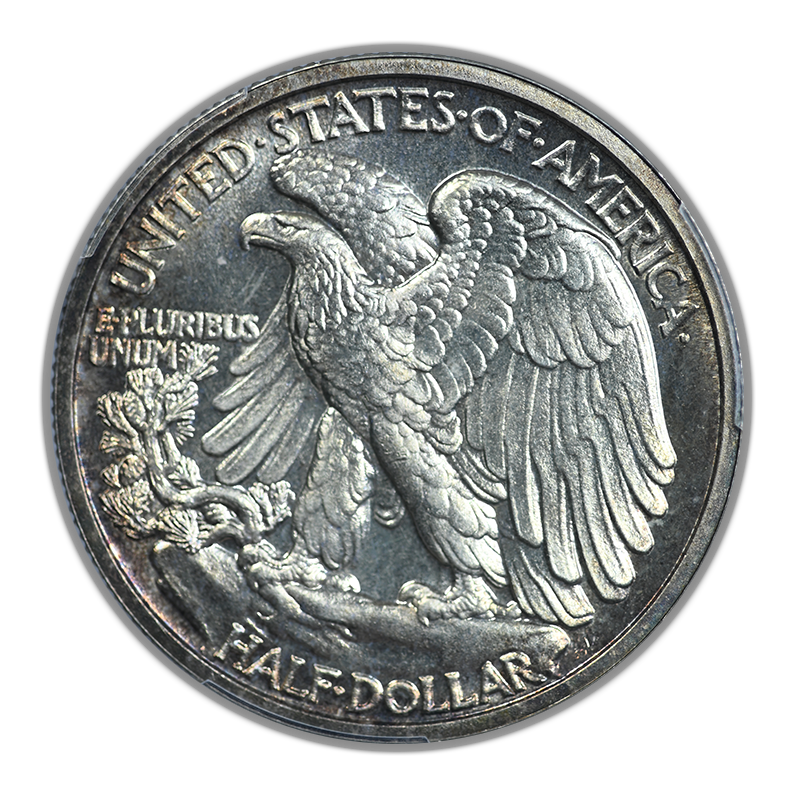 1937 Proof Walking Liberty Half Dollar 50C PCGS PR64