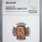 1931-S Lincoln Wheat Cent 1C NGC MS64RD