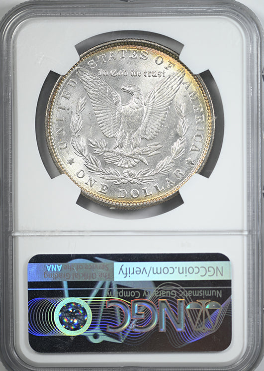 1886 Morgan Dollar $1 NGC MS64 - TONED!