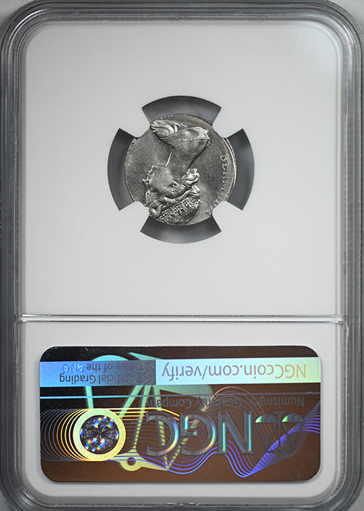 1984 Bermuda 5C Cents NGC Mint Error MS65 - Struck on 10C Planchet