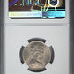 1973 Bermuda 25C Cents NGC Mint Error MS63 - Struck on Foreign Blank