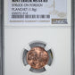1984 Bermuda 10C Cents NGC Mint Error MS64RD - Struck on Foreign Planchet