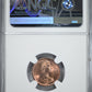 1984 Bermuda 10C Cents NGC Mint Error MS64RD - Struck on Foreign Planchet