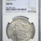 1886-O Morgan Dollar $1 NGC AU55 Obverse Slab