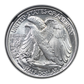1943 Walking Liberty Half Dollar 50C NGC MS64 with Original Bag Fragment