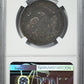 1829 Capped Bust Half Dollar 50C NGC XF40 Reverse Slab